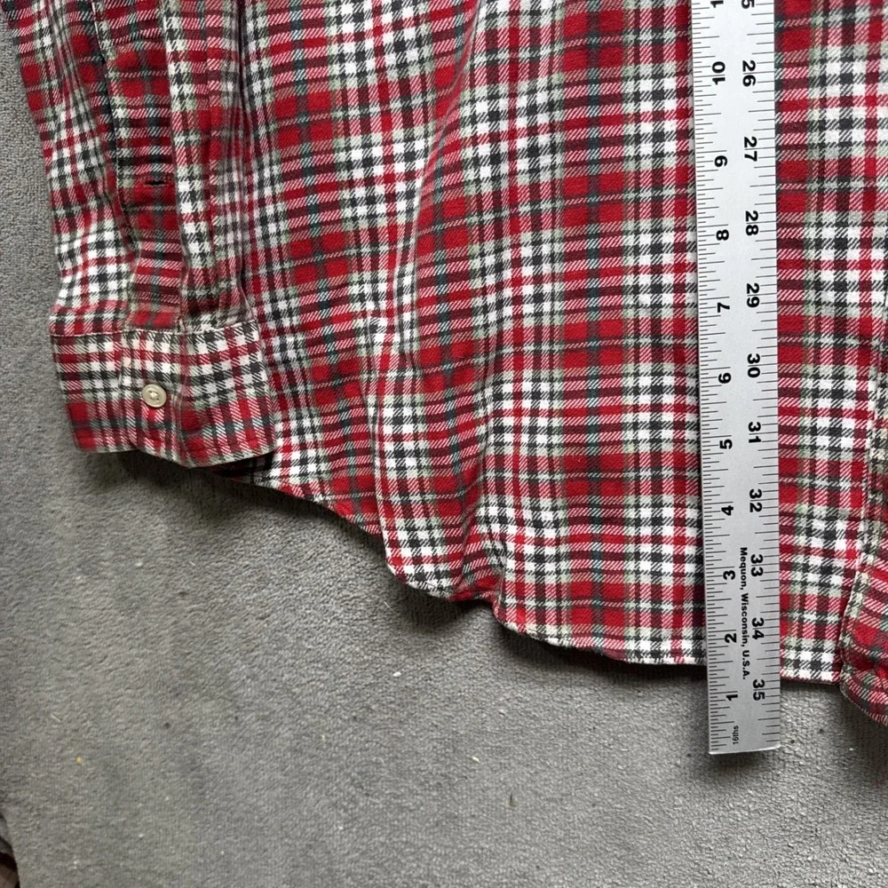 Polo Ralph Lauren Blake Shirt XL Red Plaid Long Sleeve Button Down Classic Fit‎
